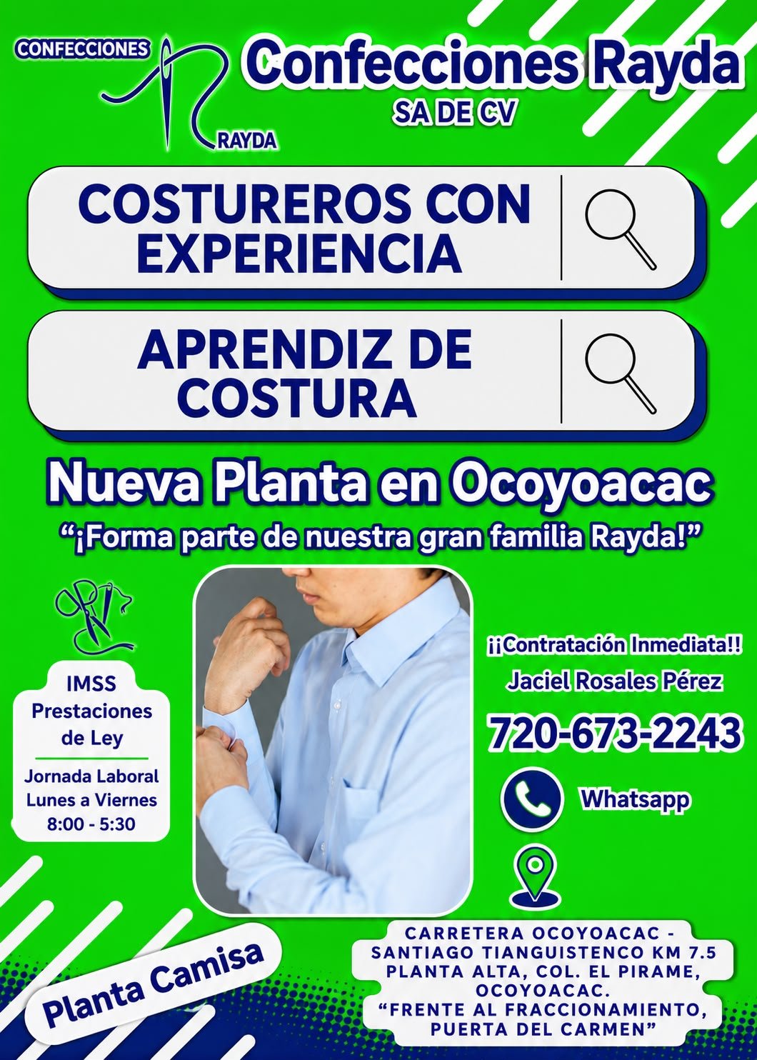 Costureros con Experiencia