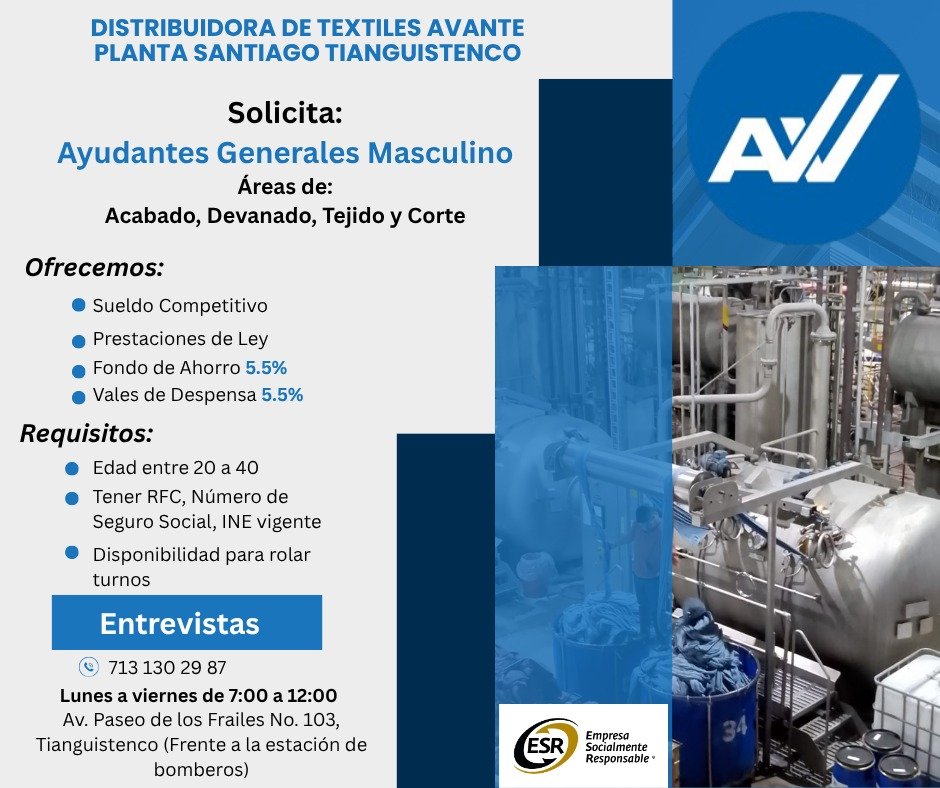 Ayudantes Generales Masculinos
